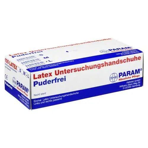 Handschuhe Einmal Latex puderfrei L, 100 St