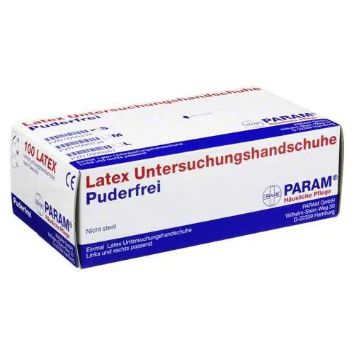 Handschuhe Einmal Latex puderfrei S, 100 St