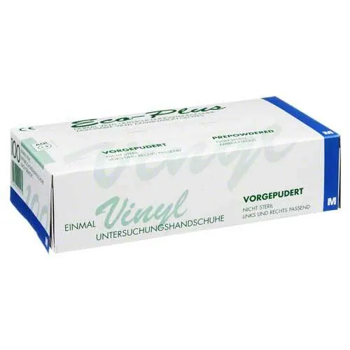 Handschuhe Einmal Vinyl mittel, 100 St