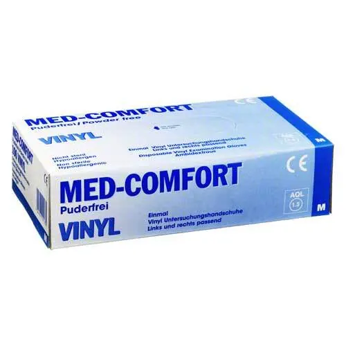 Handschuhe Einmal Vinyl puderfrei M, 100 St