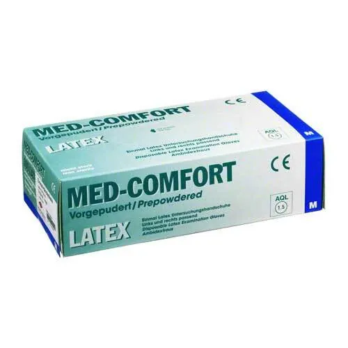 HANDSCHUHE Latex mittel, 100 St