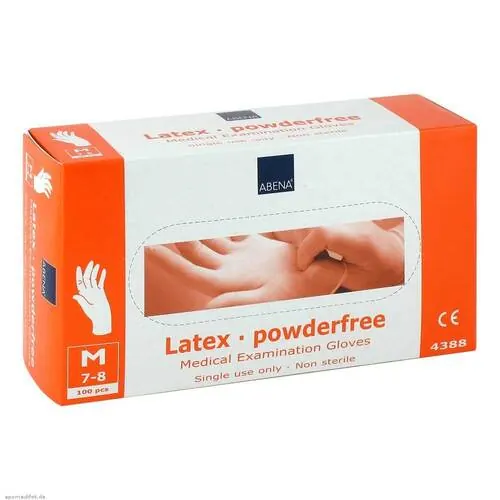 HANDSCHUHE Latex ungepudert mittel 4388, 100 St