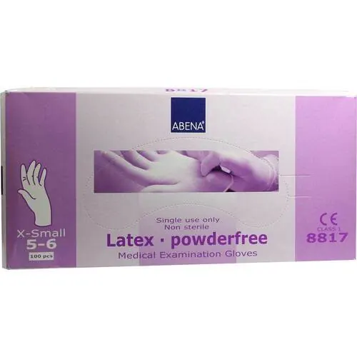 HANDSCHUHE Latex ungepudert x-small 8817, 100 St