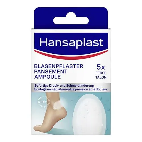Hansaplast Blasen-Pflaster Ferse, 5 St