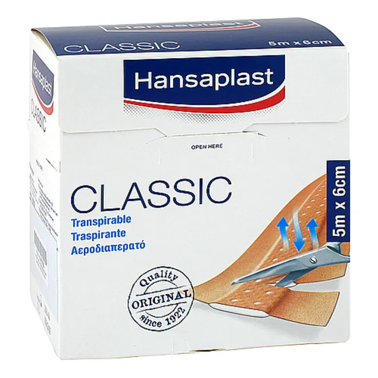 Hansaplast Classic Pflaster 5mx6cm, 1 St