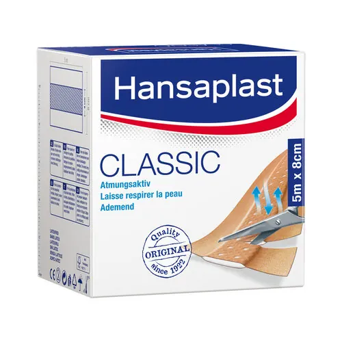 Hansaplast Classic Pflaster 8 cmx5 m, 1 St