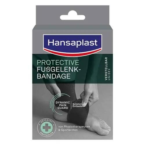 Hansaplast Fußgelenk-Bandage verstellbar, 1 St