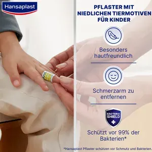 HANSAPLASTKidsPflasterstripsUniversal1,9x7,2cm100St
