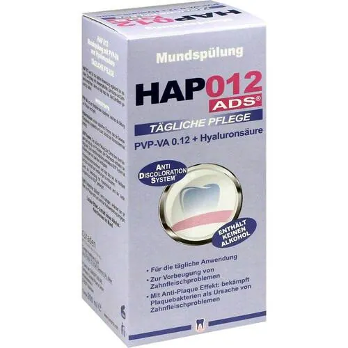 HAP012 Pvp-VA 0,12 + Hyaluronsäure Mundspülung, 200 ml