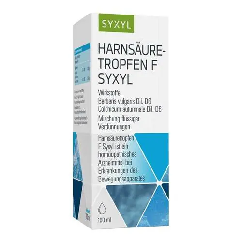 Harnsäuretropfen F Syxyl Lösung, 100 ml