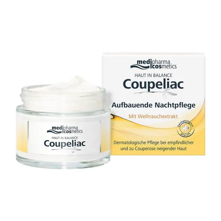 Haut in Balance Coupeliac Aufbauende Nachtpflege, 50 ml