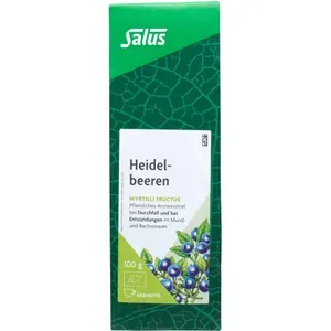 HEIDELBEERENARZNEITEEMyrtillifructusBioSalus100g