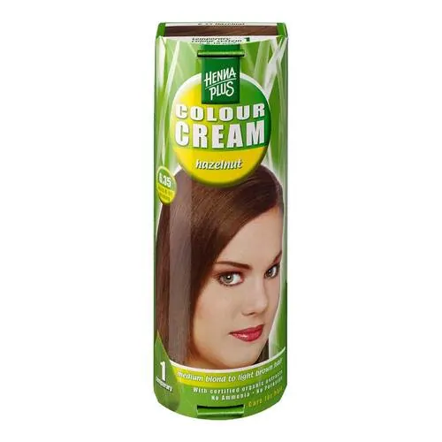 Hennaplus Colour Cream hazelnut 6,35, 60 ml