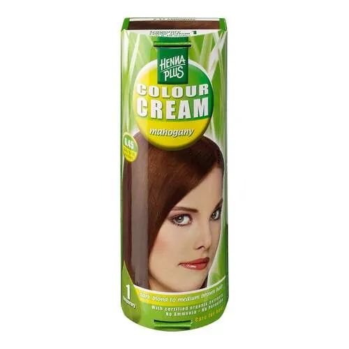 Hennaplus Colour Cream mahogany 6,45, 60 ml
