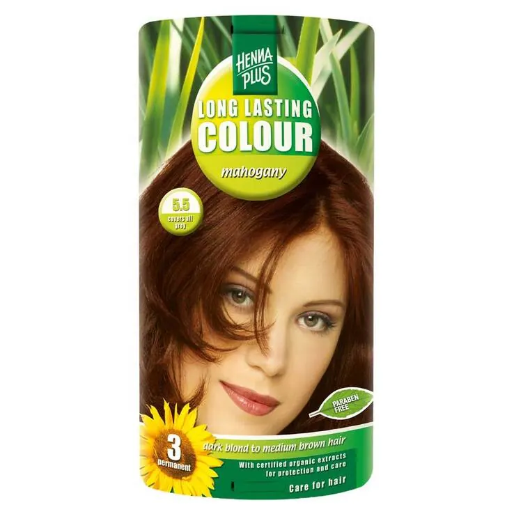 Hennaplus Long Lasting Mahog, 100 ml