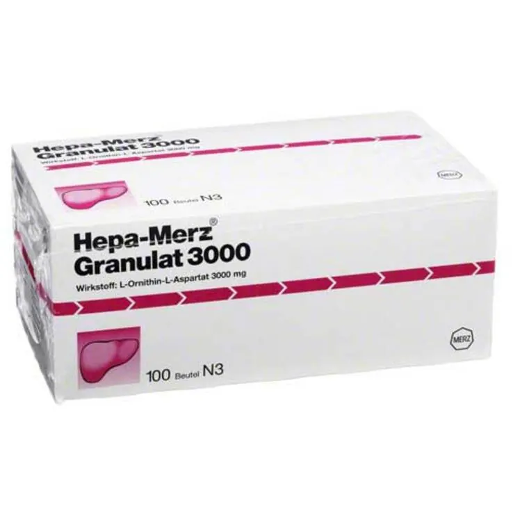 Hepa Merz Granulat 3000, 100 St