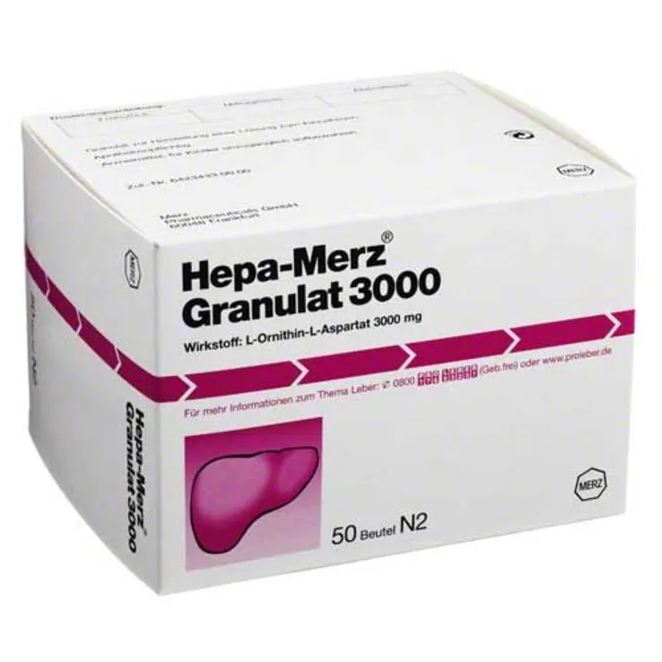 Hepa Merz Granulat 3000, 50 St