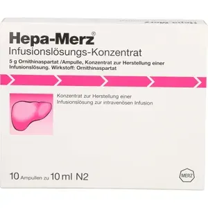 HEPA-MERZInfusionslösungs-KonzentratAmpullen10X10ml