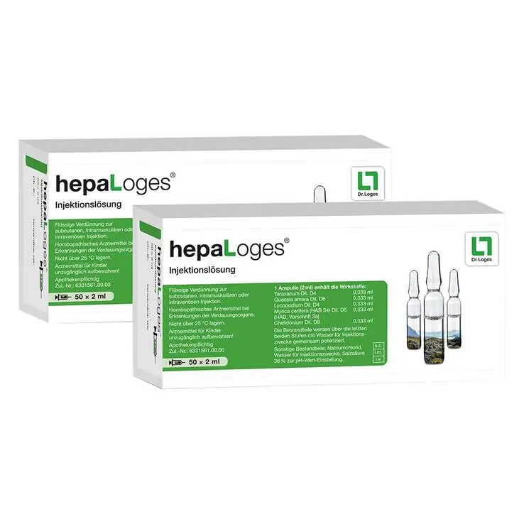 hepaLoges® Injektionslösung, 100X2 ml