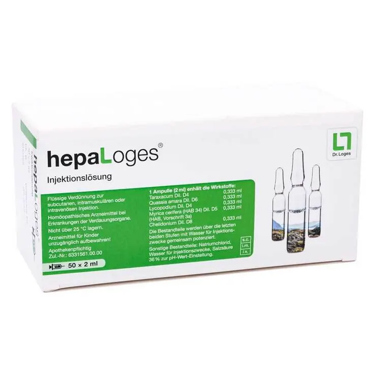 hepaLoges® Injektionslösung, 50X2 ml