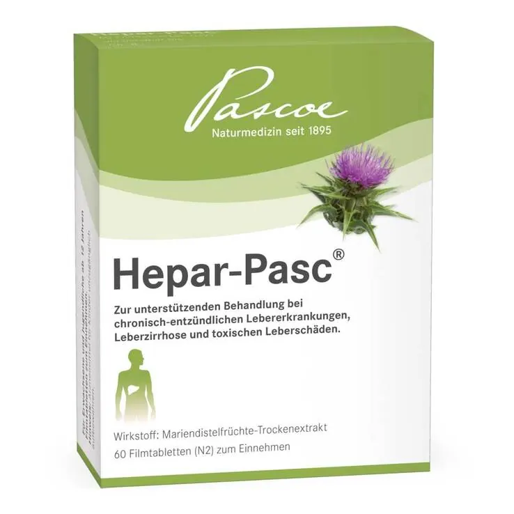 Hepar Pasc Filmtabletten, 60 St