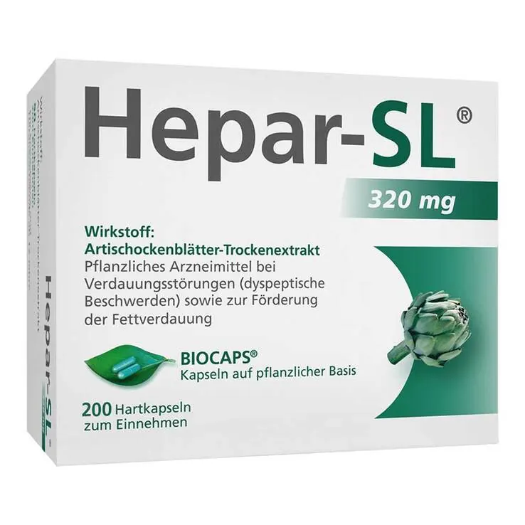 Hepar-SL® 320 mg Hartkapseln, 200 St