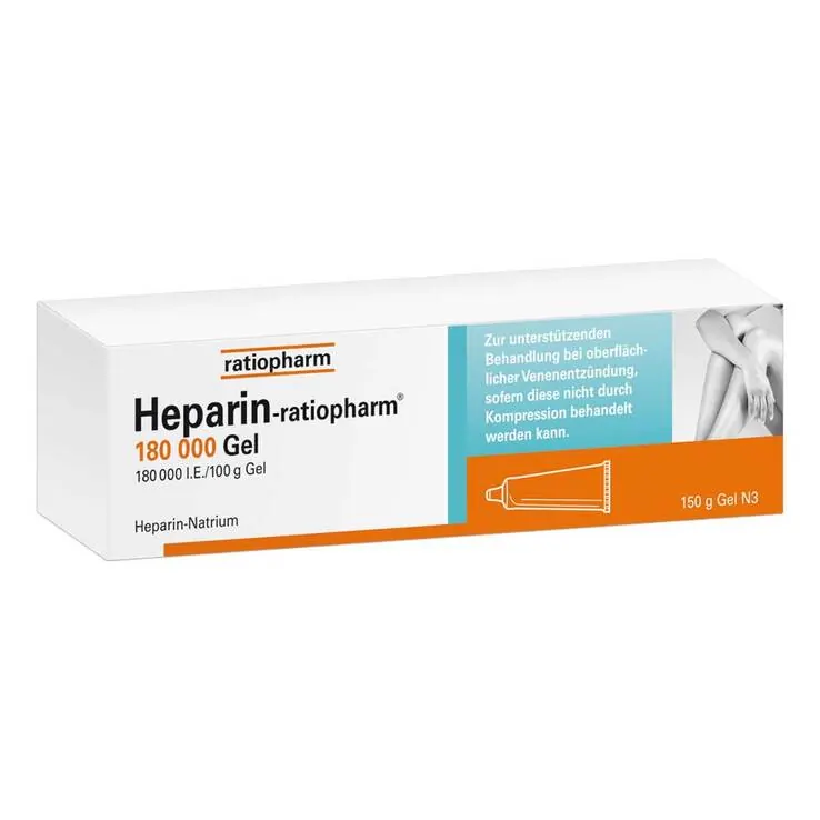 Heparin-ratiopharm® 180 000 Gel, 150 g