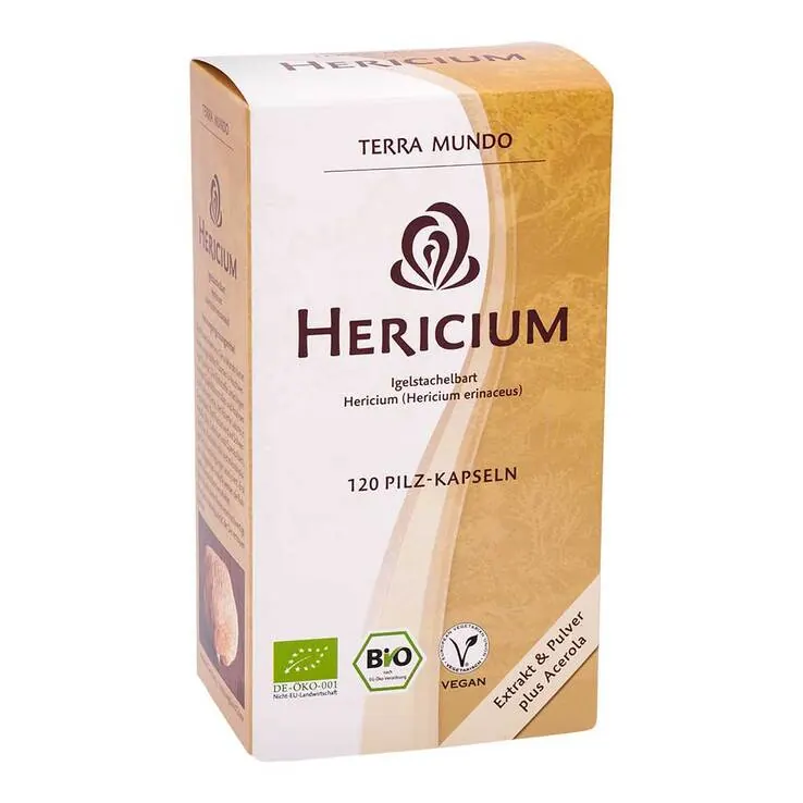 Hericium Vitalpilz Bio Terra Mundo Kapseln, 120 St
