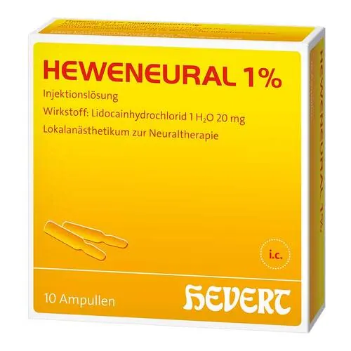Heweneural 1% Injektionslösung Ampullen, 10X2 ml