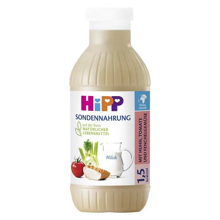 Hipp Sondennahrung Huhn Tomaten Fenchelgem.KS.Fl., 12X500 ml