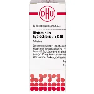 HISTAMINUMhydrochloricumD30Tabletten80St
