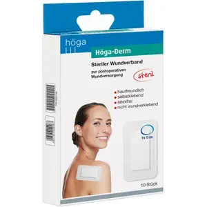 HÖGA-DERMsterilesPflaster90x150mm10St