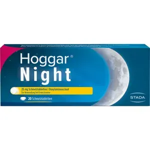 HOGGARNight25mgSchmelztabletten20St