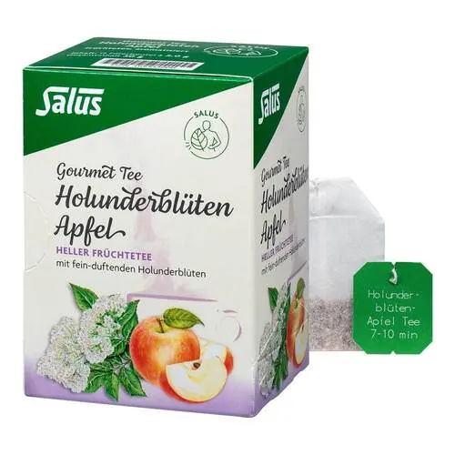 Holunderblüten Apfel Tee Salus Filterbeutel, 15 St