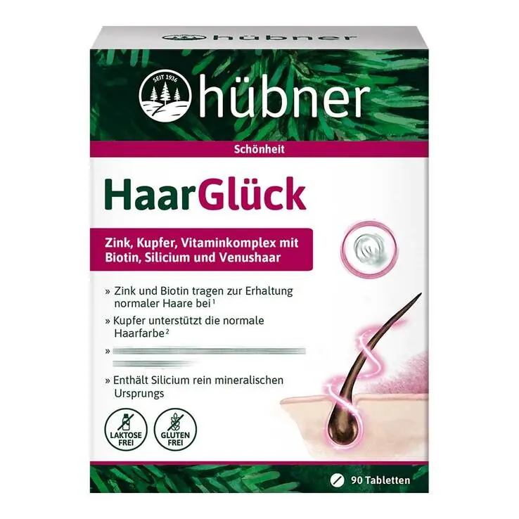 HÜBNER HaarGlück Tabletten, 90 St