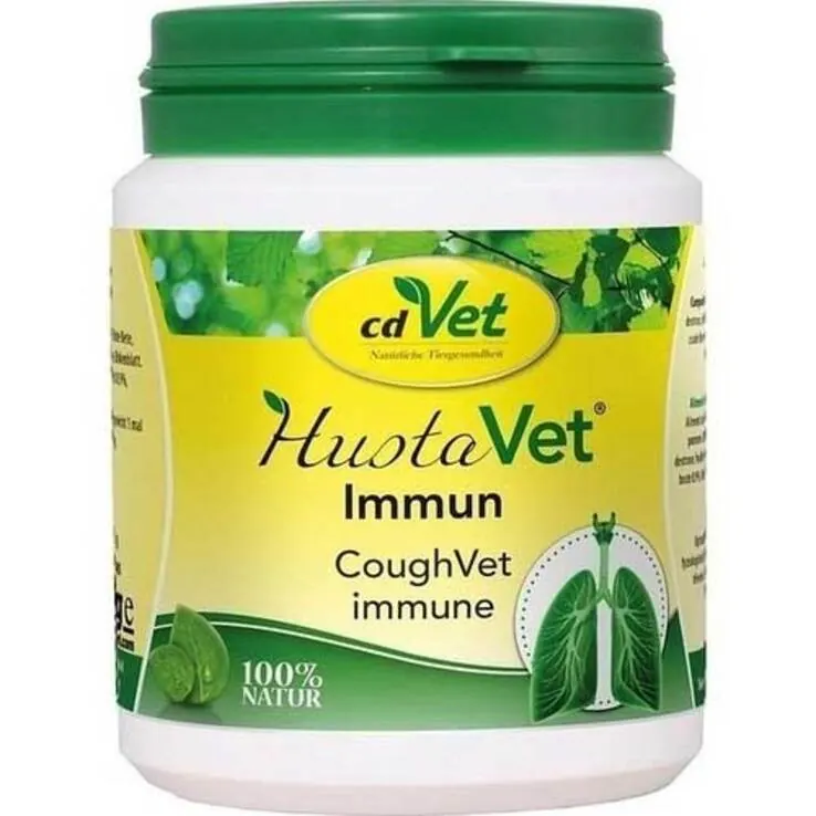 Hustavet Immun Pulver für Hunde / Katzen, 80 g
