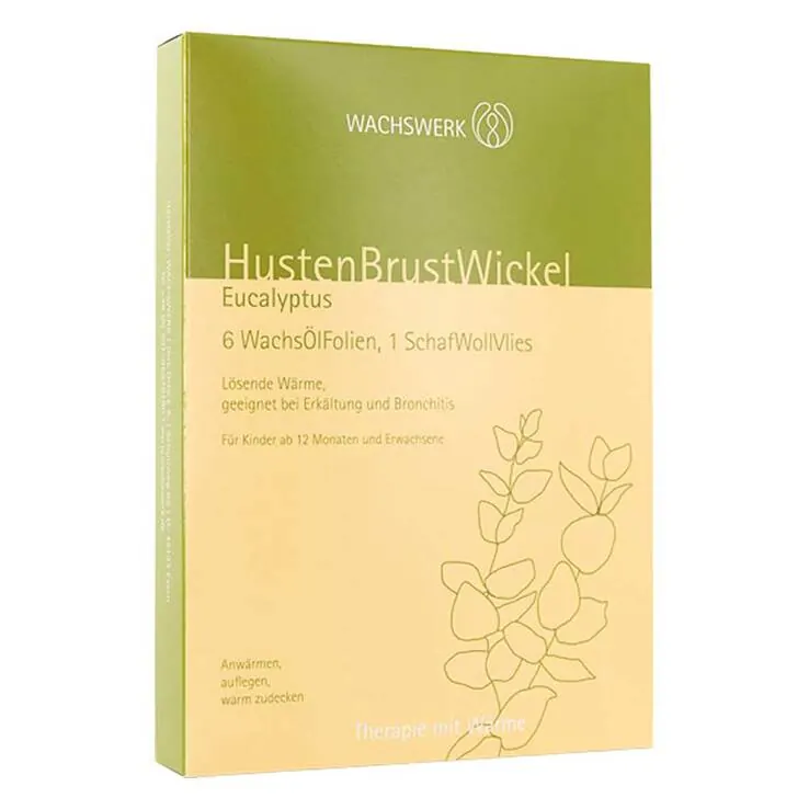 Husten Brust Wickel Eucalyptus Wachswerk, 6 St