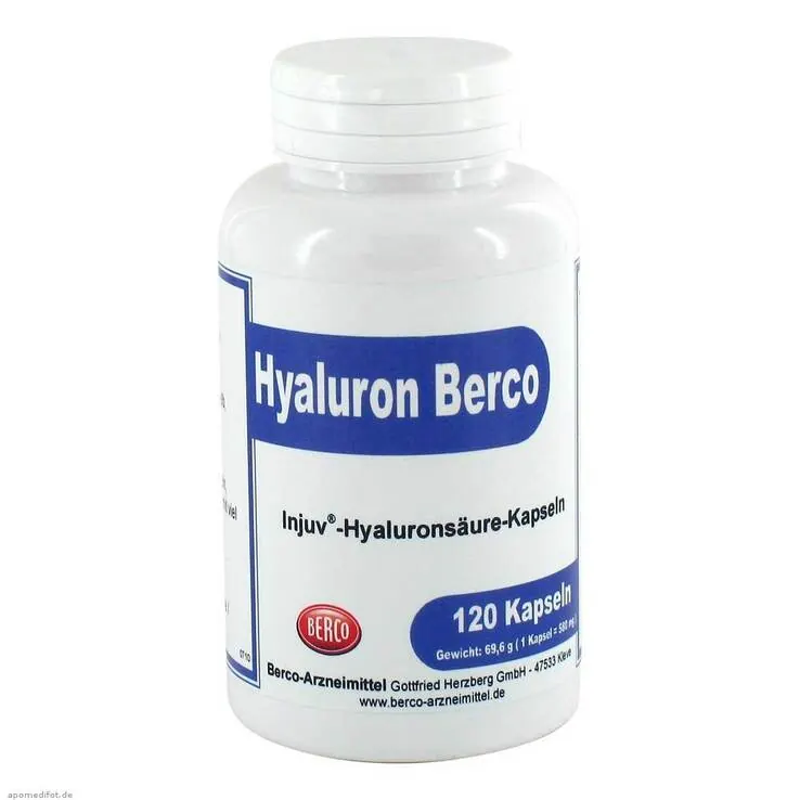 Hyaluron Berco Injuv Kapseln, 120 St