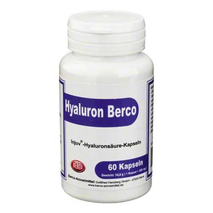 Hyaluron Berco Injuv Kapseln, 60 St