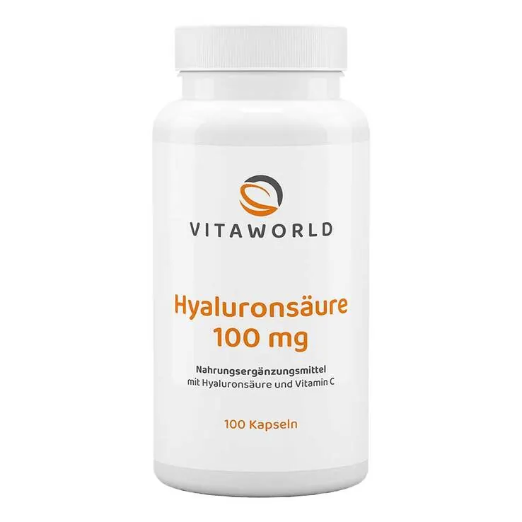Hyaluronsäure 100 mg Kapseln, 100 St