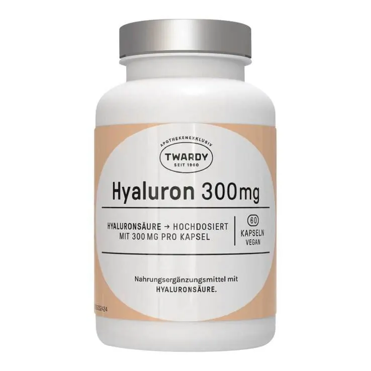 Hyaluronsäure Kapseln 300 mg vegan, 60 St