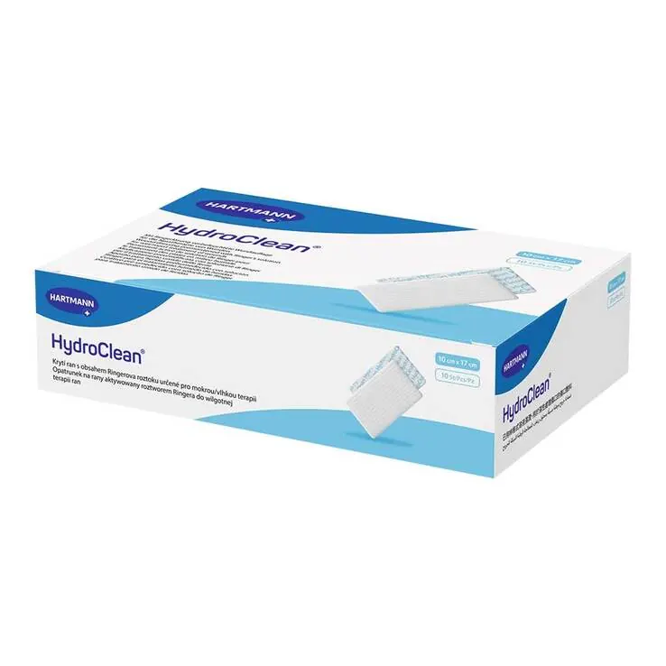 Hydroclean Kompressen 10x17 cm steril, 10 St