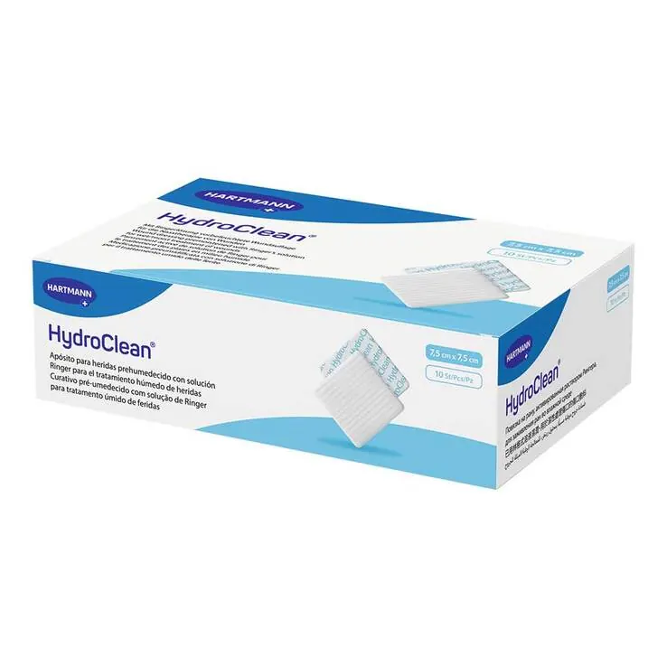 Hydroclean Kompressen 7,5x7,5 cm steril, 10 St