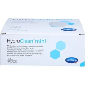 HYDROCLEANminiKompressen3cmrundsteril10St