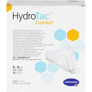 HYDROTACcomfortSchaumverband8x8cmsteril10St