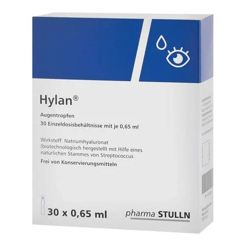 Hylan 0,65 ml Augentropfen, 30 St
