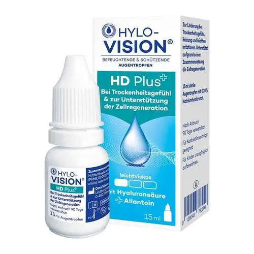 Hylo-Vision HD Plus Augentropfen, 15 ml