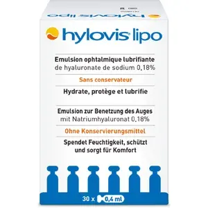 HYLOVISlipoAugentropfenEinzeldosispipetten30X0,4ml
