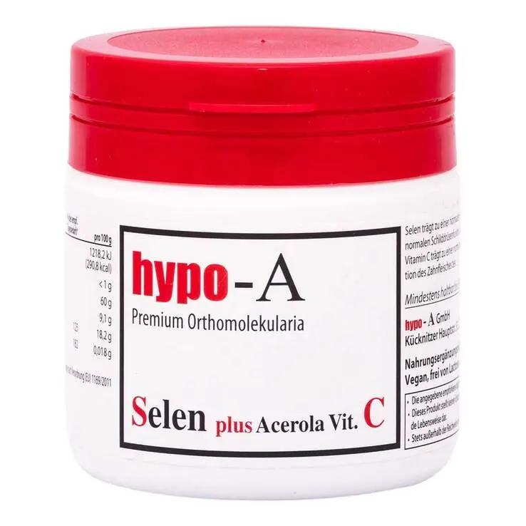 Hypo-A Selen plus Acerola Vitamin C Kapseln, 120 St