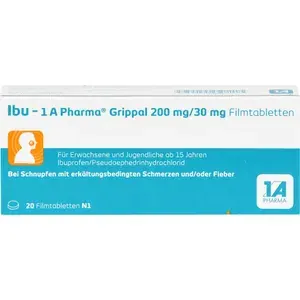 IBU-1APharmaGrippal200mg/30mgFilmtabletten20St